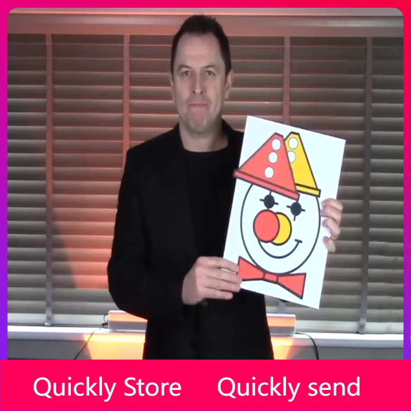 

2025 Pierrot Prediction by Richard Grif - Magic tricks (Instant Download)