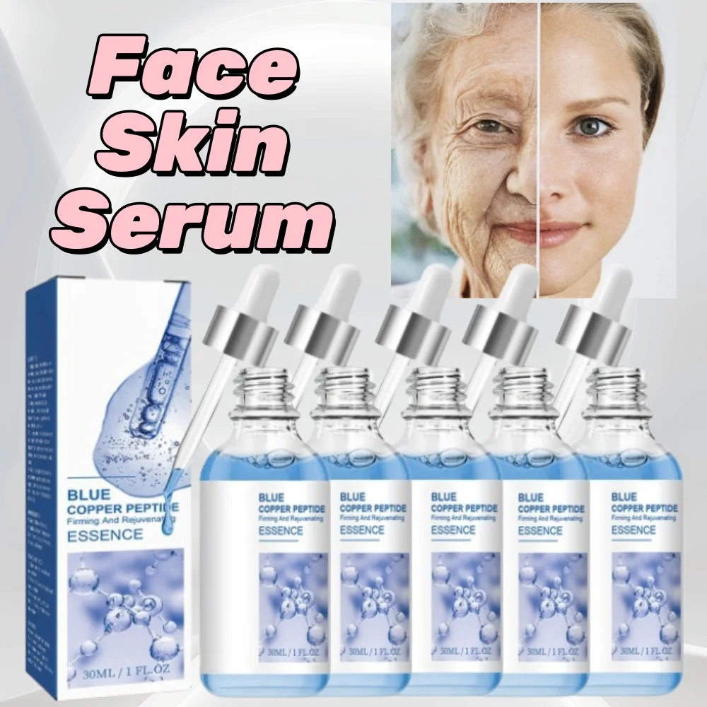 

1/2/3/5PCS Copper Peptide Face Essential Lotion Lifting Firming Anti-wrinkle Face Skin Repairing Serum GHK-CU Facial Essence