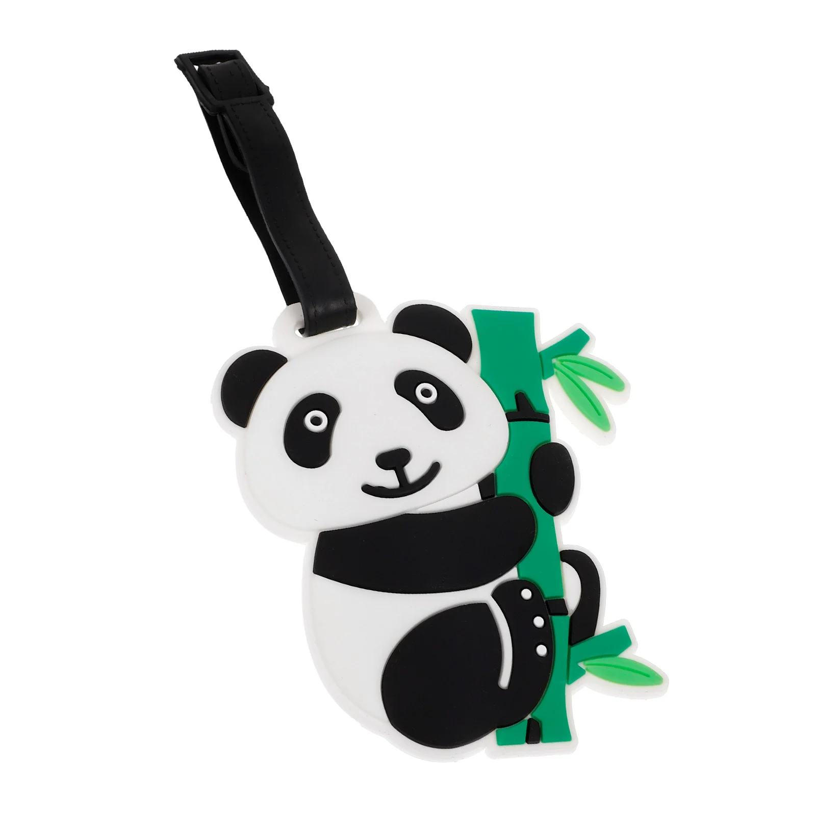 علامات أمتعة الباندا المتينة لحقائب السفر، علامة أمتعة السفر، تصميم فريد من نوعه، حجم صغير، علامة أمتعة سهلة التعرف