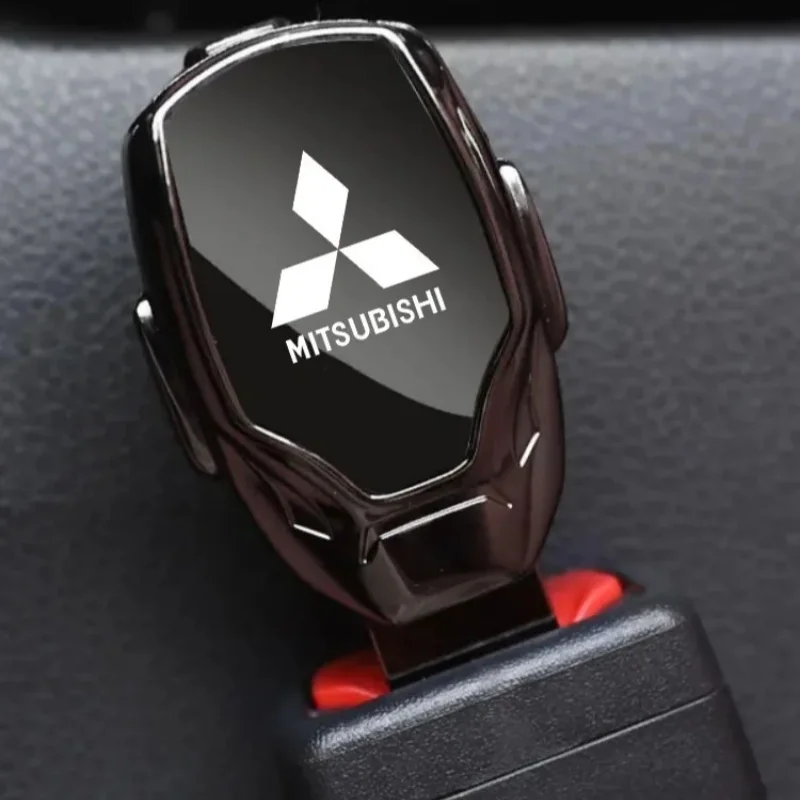 

2pcs Metal Car Seat Belt Clip Extender Safety Seatbelt Buckle Plug for Mitsubishi Outlander Lancer Pajero Interior Accessories