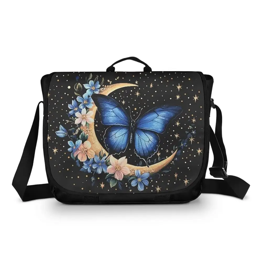 Women Vintage Flap Crossbody Bag Classic Large Messenger Bag Travel Shoulder Handbag Men Portable Laptop Satchel