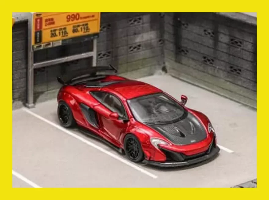 SEP 2024 Star Model 1/64 650S LBWK WIDE BOBY MODIFIED METALLIC Diecast Model Car Collection Limited Edition Hobby Toys