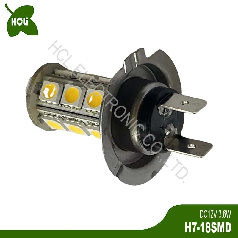 High quality 12V 24V 4W H1 H3 H4 H7 Car Bulbs Led Front Fog Lamp Headlight DRL Low Beam Decorative Light free shipping 5pcs/lot