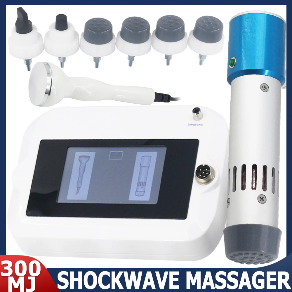 

Shockwave Ultrasonic Therapy Machine 300MJ 2 IN 1 Effective ED Treatment Erectile Dysfunction Leg Pain Relief Shock Wave Massage