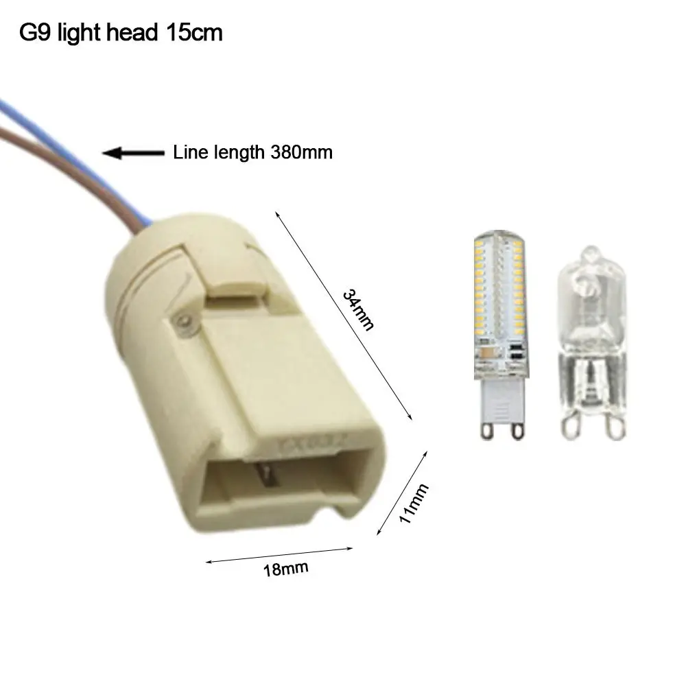 

5pcs 2023 Glass tube G4 G5.3 G9 halogens Bulb 12V/220V 10W 20W 35W 40W Ceramic Lamp Dimmable Aromatherapy lamp simulation
