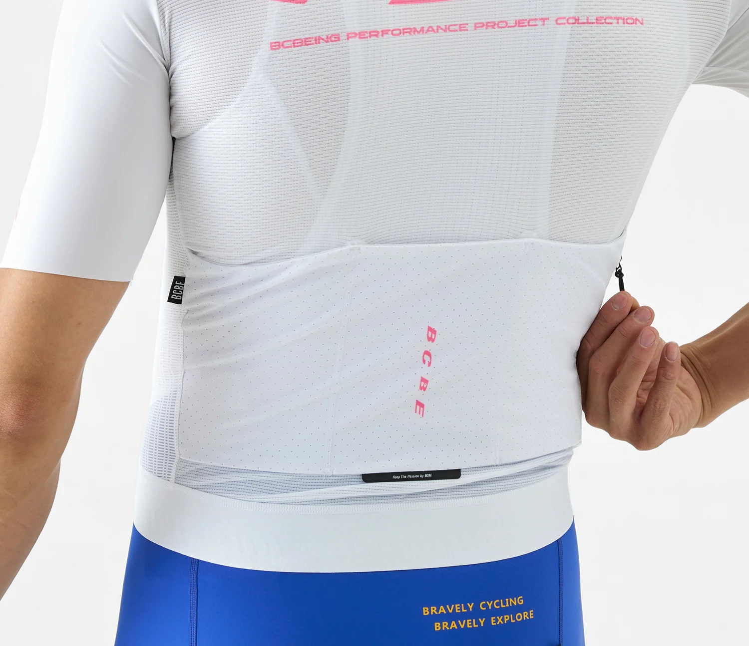 BCBE-ING Neues Radtrikot, kurzärmelig, für den Sommer, leicht, Aero-Fit, Radtrikot, atmungsaktiv, schnell trocknend, MTB-Fahrradbekleidung – Detail 7