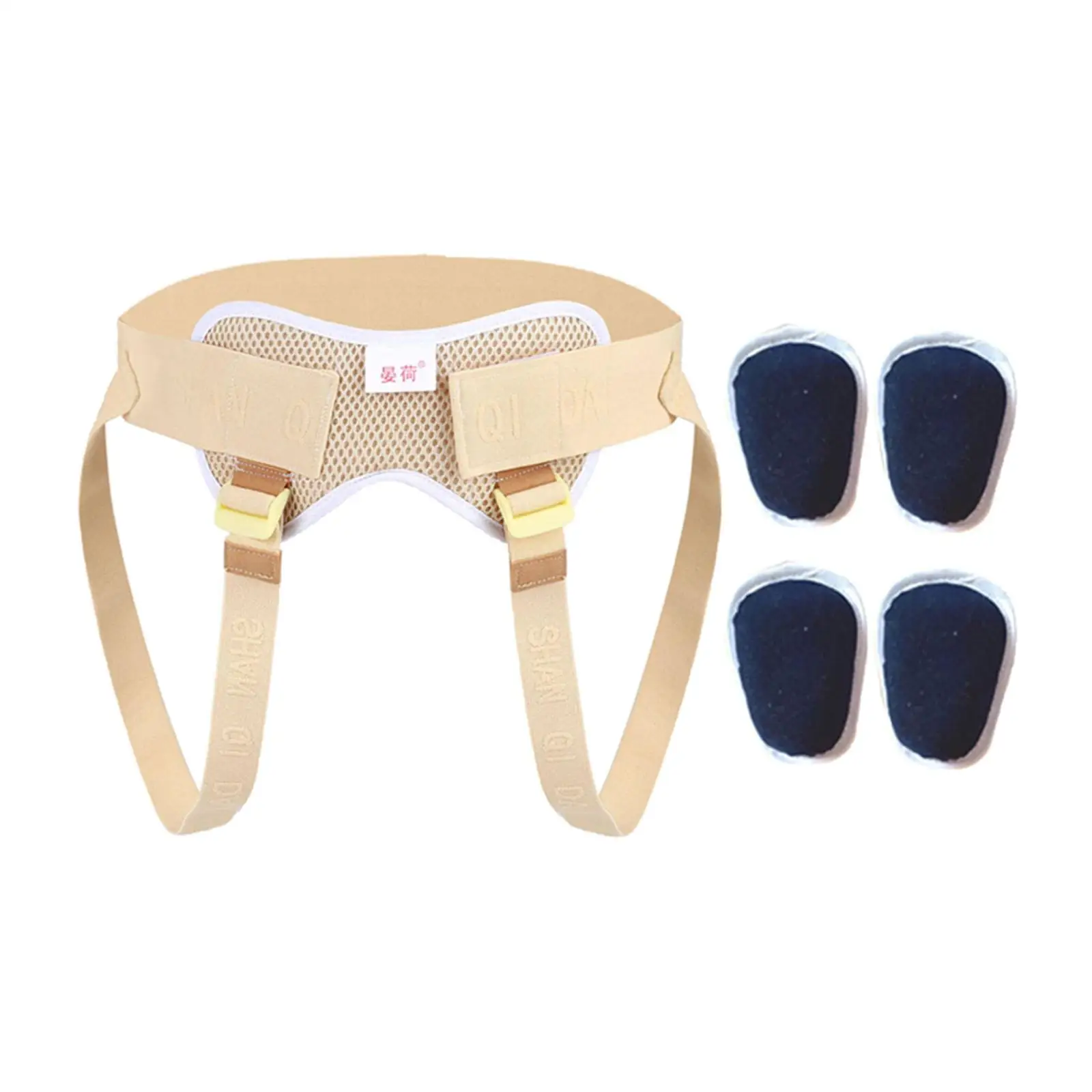 

Inguinal Hernia Support Belt Adjustable Groin Waist Strap Brace Guard for Men Adult Comfortable Material Easy to Clean