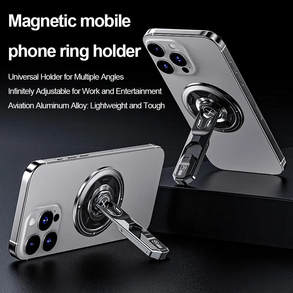 Praktische magnetische Dekompression Rotary Desktop Universal Telefon Ständer magnetische Halterung für MagSafe Handy Halter