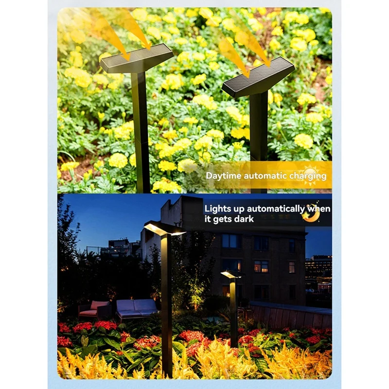 BAAG-luz de camino Solar, luz de jardín, luz de jardín impermeable, luz Solar, luz exterior, decoración de carretera, luz Solar de tierra
