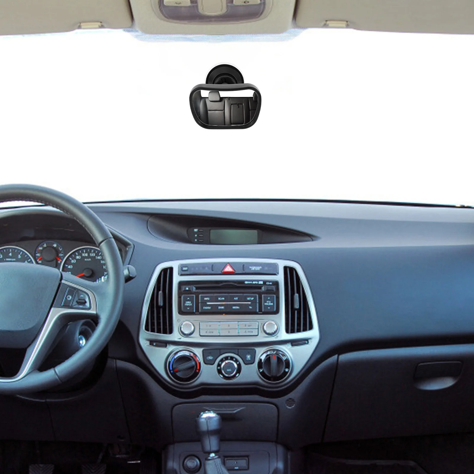 

Car Interior Rear View Mirror Adjustable Safety Clip on Backseat Observation Mirror for Infant car Rear Facing