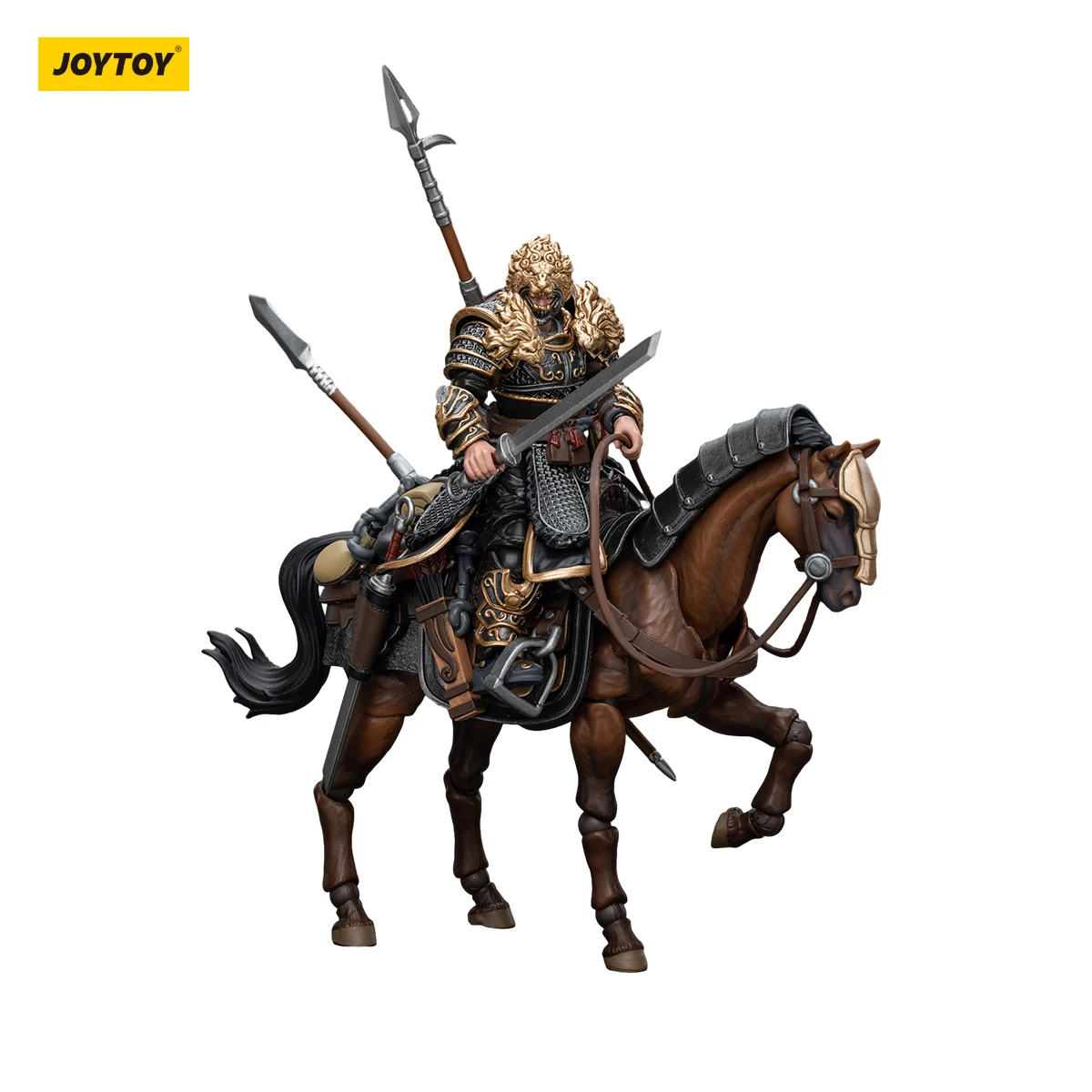 JOYTOY Dark Source 1/18 Action Figures 10.8cm Anime Dark Source JiangHu Northern Hanland Empire Heavy Cavalry Model Toys