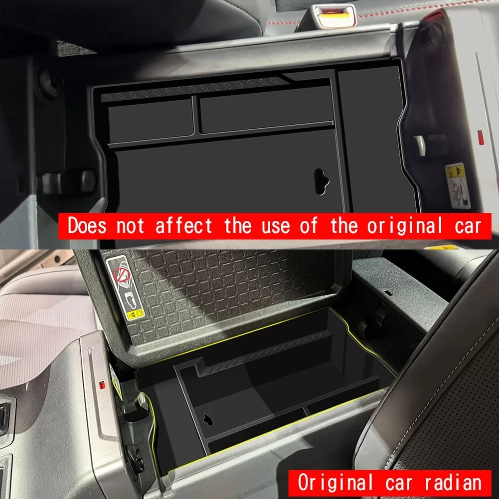 Car Armrest Storage Box For Toyota For Rav4 2026+ ABS Center Console Organizer With Scratch Protection And Dustproof Interior