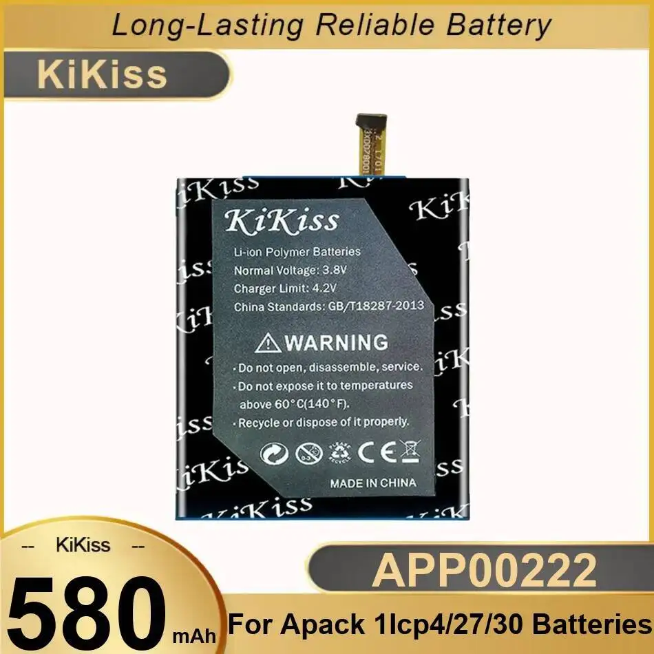 

Аккумулятор для Apack 1ICP4 27 30 Аккумуляторы APP00222 высокой емкости 580 мАч