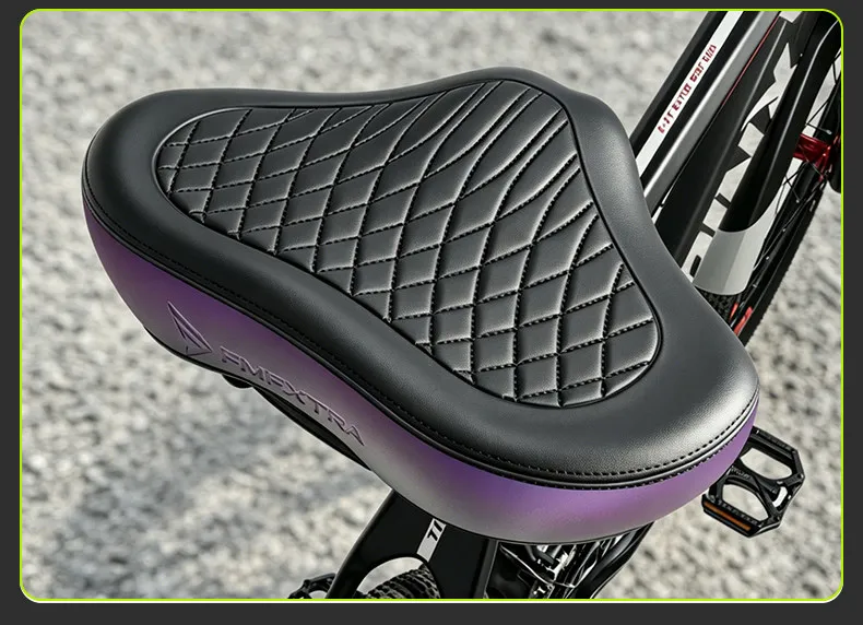 Geeignet für Xidesheng Mountainbike-Sattelkissen, ultraweiches Sattelkissen, komfortables Sattelkissen, Sitz vergrößert und verbreitert. – Detail 13