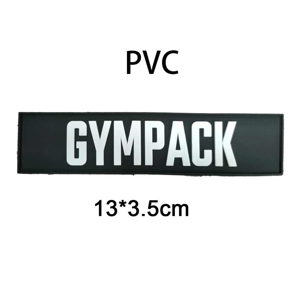 1Pcs Embroidery PVC Patches Positive Negative Tactical Badge for Backpack ATHLETE Tags