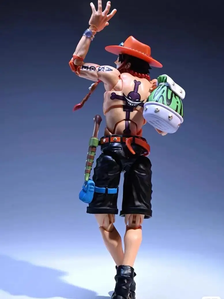 Bandai Soul Limited -SHF Fire Boxing Ace Top War One Piece Joint kan worden gemaakt tot een Japanse versie en is op voorraad. - afbeelding 2