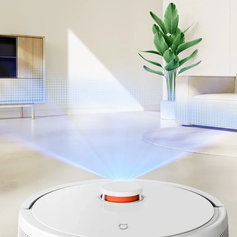 XIAOMI MIJIA 3C Sweeping Robot Vacuum Mop 3C Plus Enhanced Smart Big Suction Vacuum Cleaner Laser Navigation Automatic Sweeping