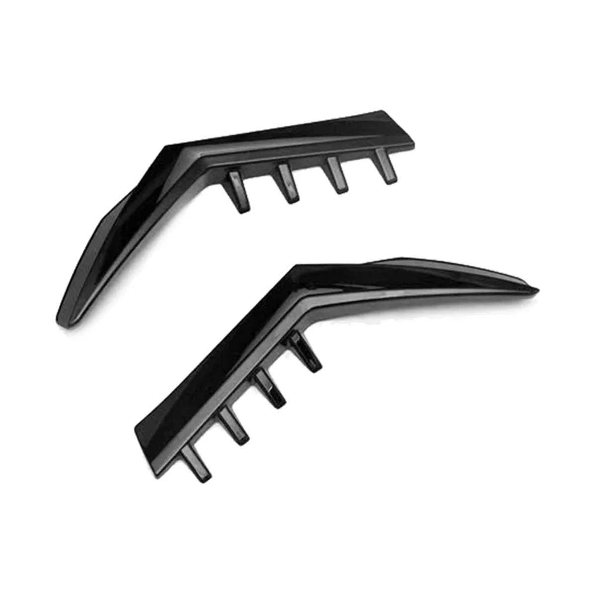 Car Rear Windows Side Spoiler Wing Diffuser Trim for VW Golf 8 MK8 GTI GTD TSI TDI 2020-2023 Car