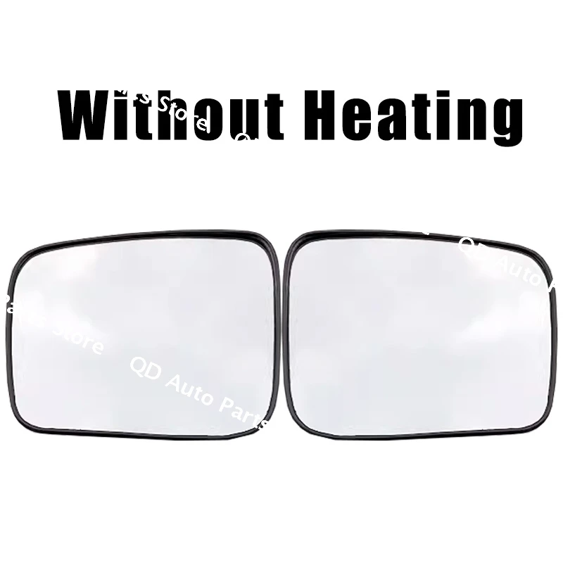 For Nissan X-TRAIL 2008 2009 2010 2011 2012 2013 Door Wing Rear View Mirrors Lenses Outer Rearview Side Mirror White Glass Lens