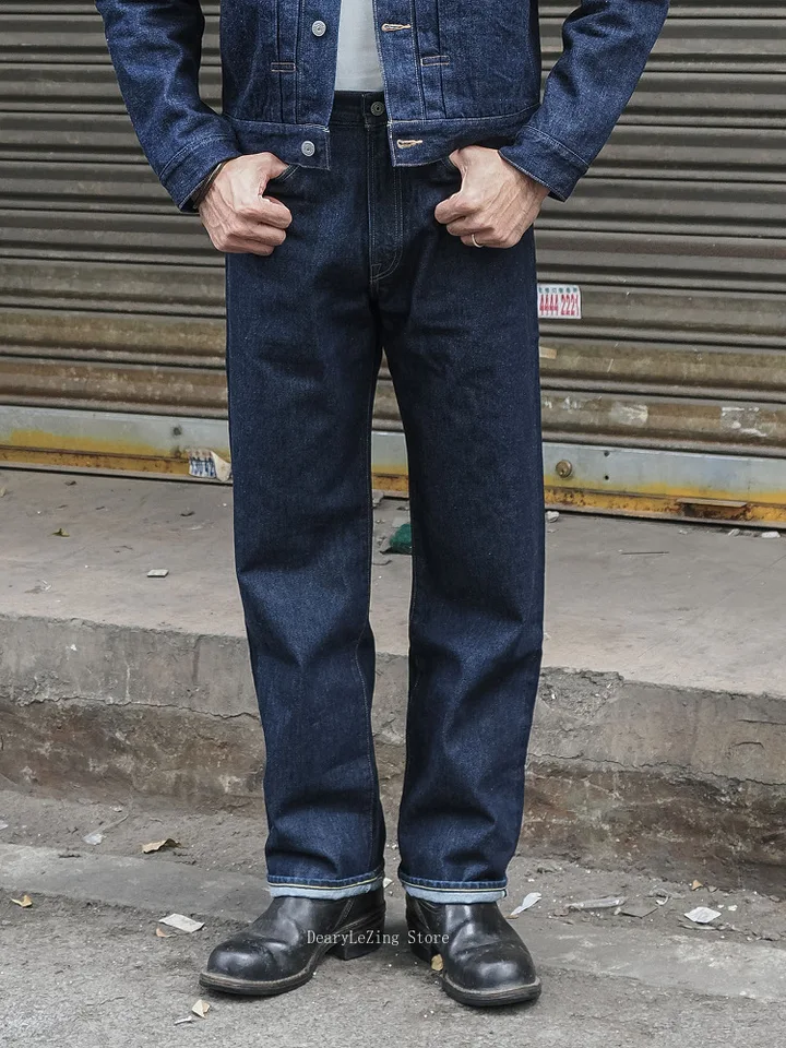 Rugged Bronson 1954 Zip Fly Selvedge Jeans Straight Leg 801ZXX