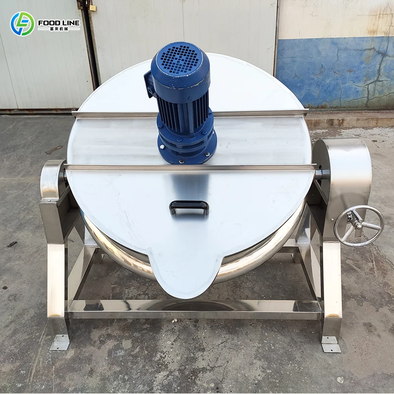 إنتاج صلصة الشواء، آلة صنع صلصة الفلفل الحار، عملية تصنيع الصلصة الساخنة #6