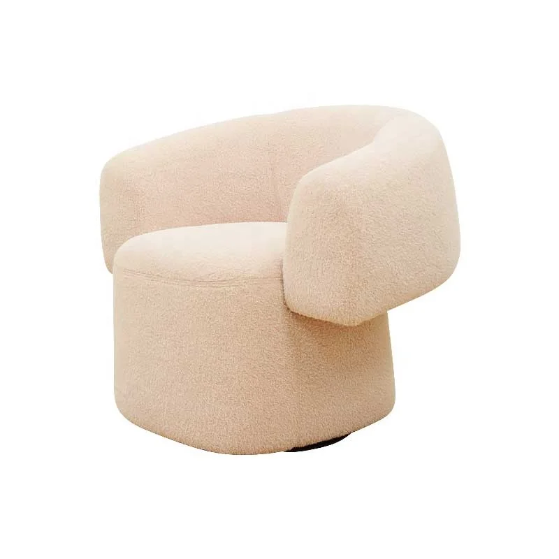 Comfortable Living Room Simple Sofa Hotel Bedroom Modern Living Room Chair Pink Armchair