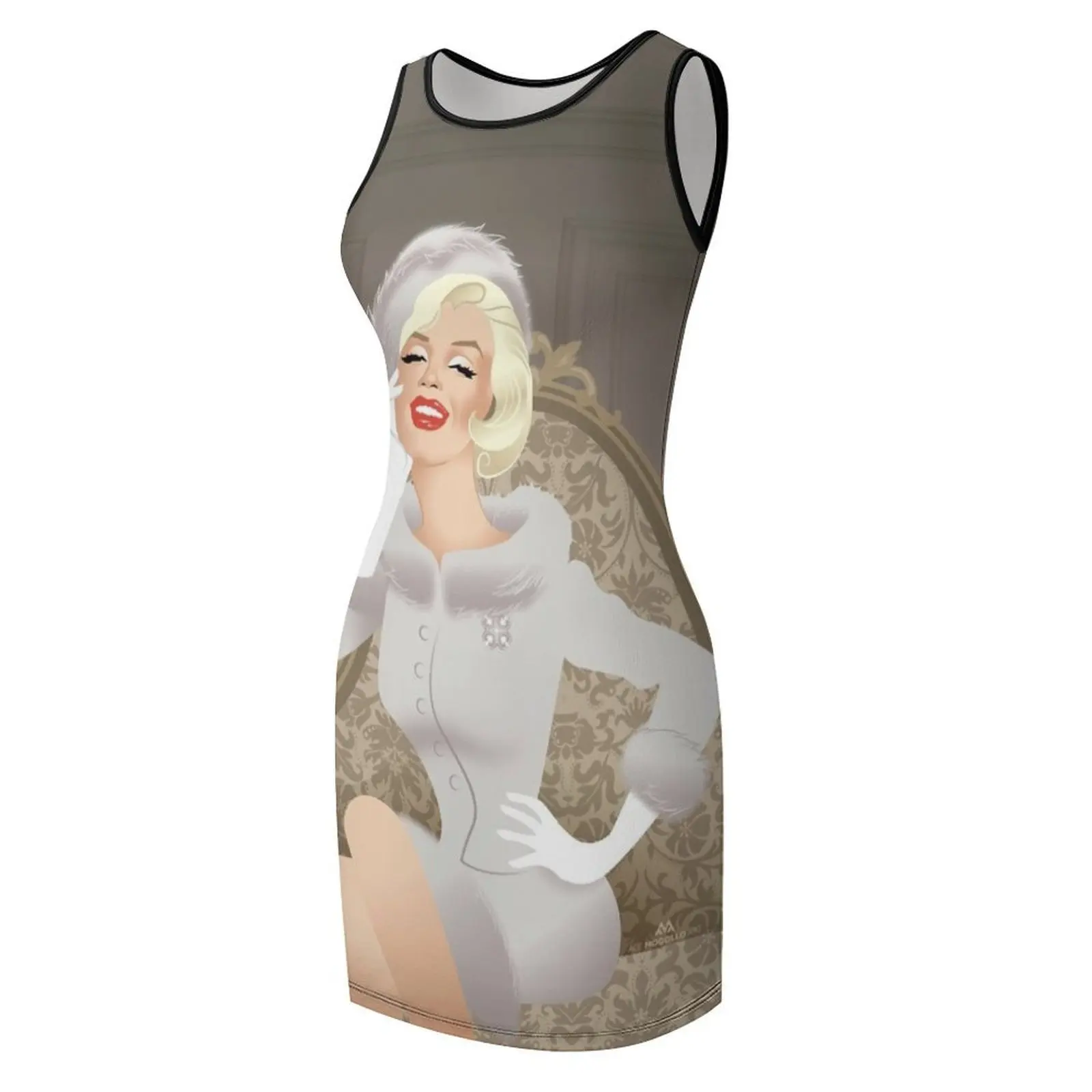 Shoe Shop Sleeveless Sundress dress for woman evening dresses ladies clothes for women Party dresses