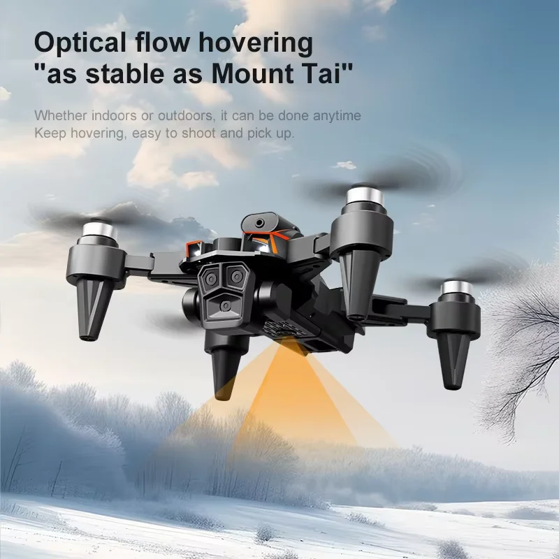 K12 Max RC Drone 8K HD Câmera Motor sem escova 360 °   Evitar obstáculos com tela LCD Brushless Dobrável Quadcopter RC Presentes Brinquedo