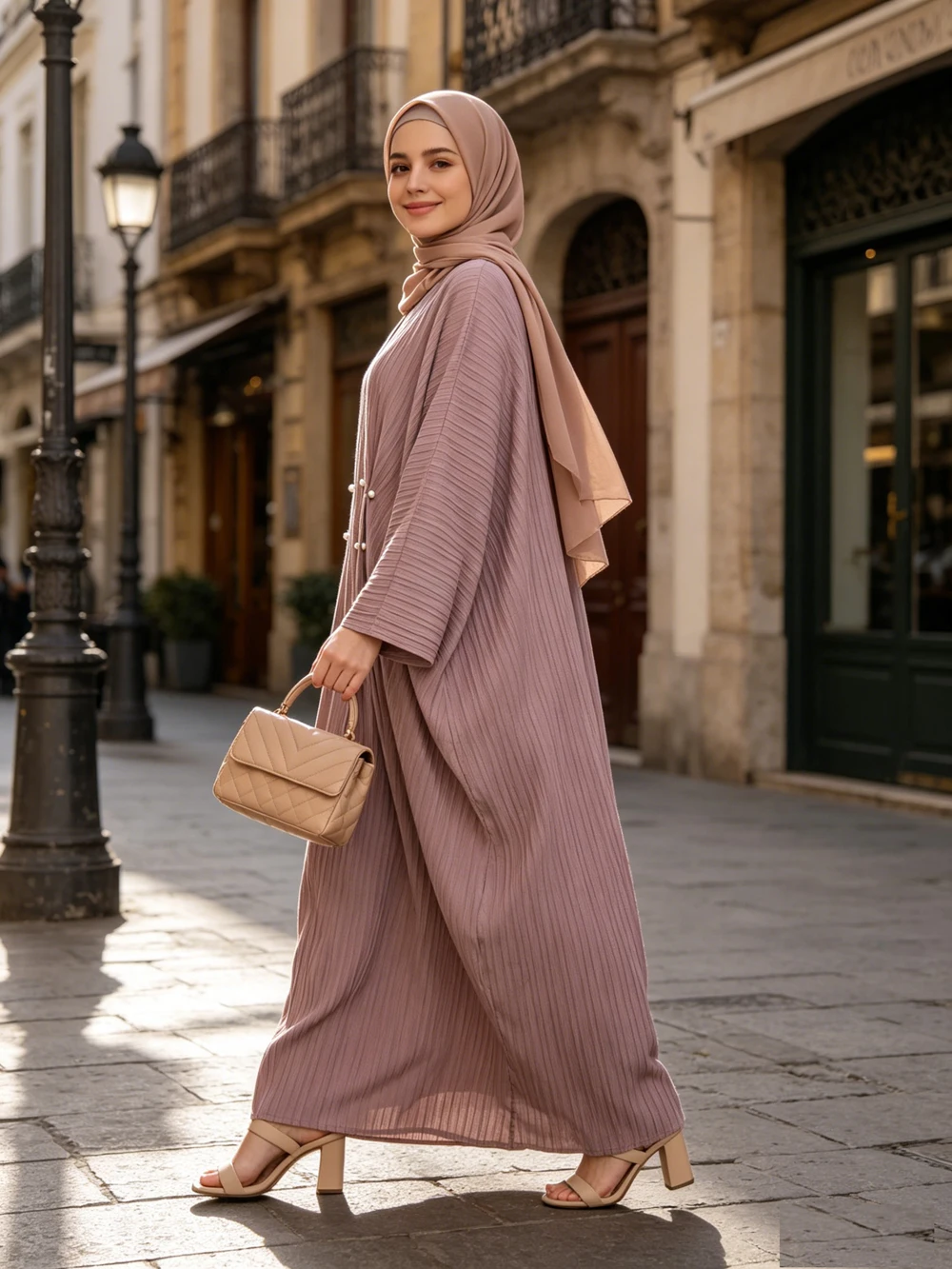 

Women Modest Open Front Abaya Kimono Cardigan Dubai Long Maxi Kaftan Turkey Loose Jalabiya Elegant Evening Casual Formal Robe