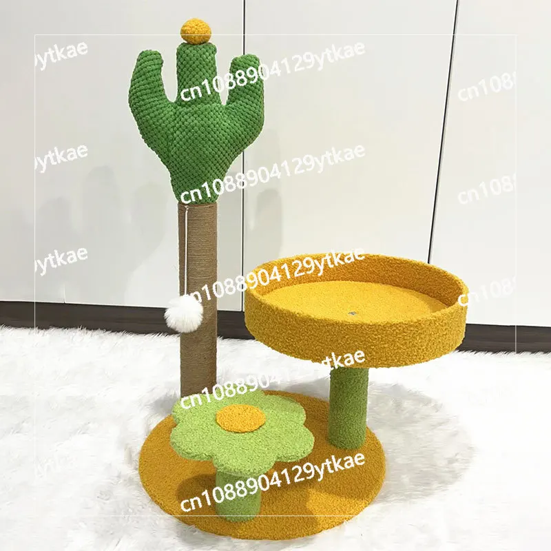 Cactus  climbing frame, toys, pet supplies, cat litter, cat climbing frame, integrated cat scratching board