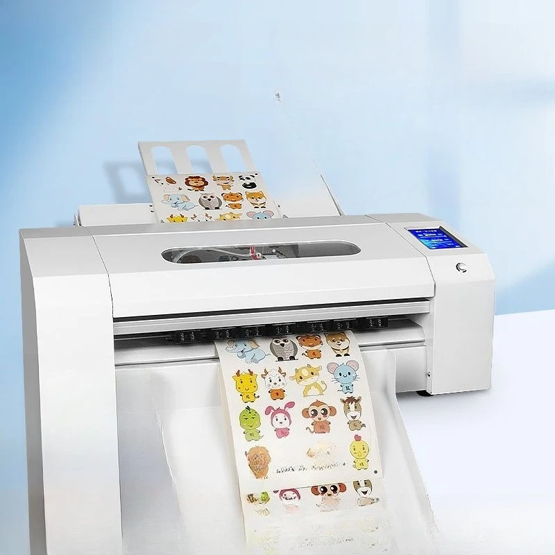 Automatyczna, ciągła maszyna do wycinania cyfrowego, nóż do cięcia grubego papieru, maszyna do cięcia materiałów samoprzylepnych