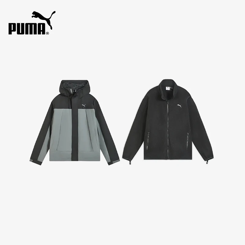 Puma genuine unisex comfortable skin friendly sports 2-in-1 hooded jacket 694289-15