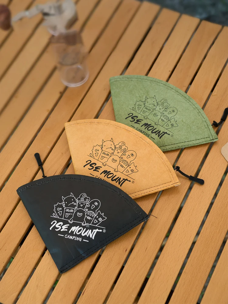 Reusable Coffee Filter Pouch Dustproof Hand Drip Coffee Filter Paper Storage Bag for Storing 60-80 Sheets Paper Filters - Image 4