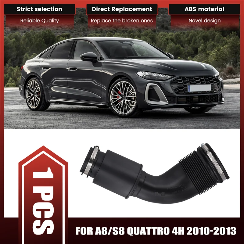 Tubo flessibile di aspirazione aria motore lato sinistro 4H0129615E per A8 D4 S8 4.0L 4H0 129 615 E