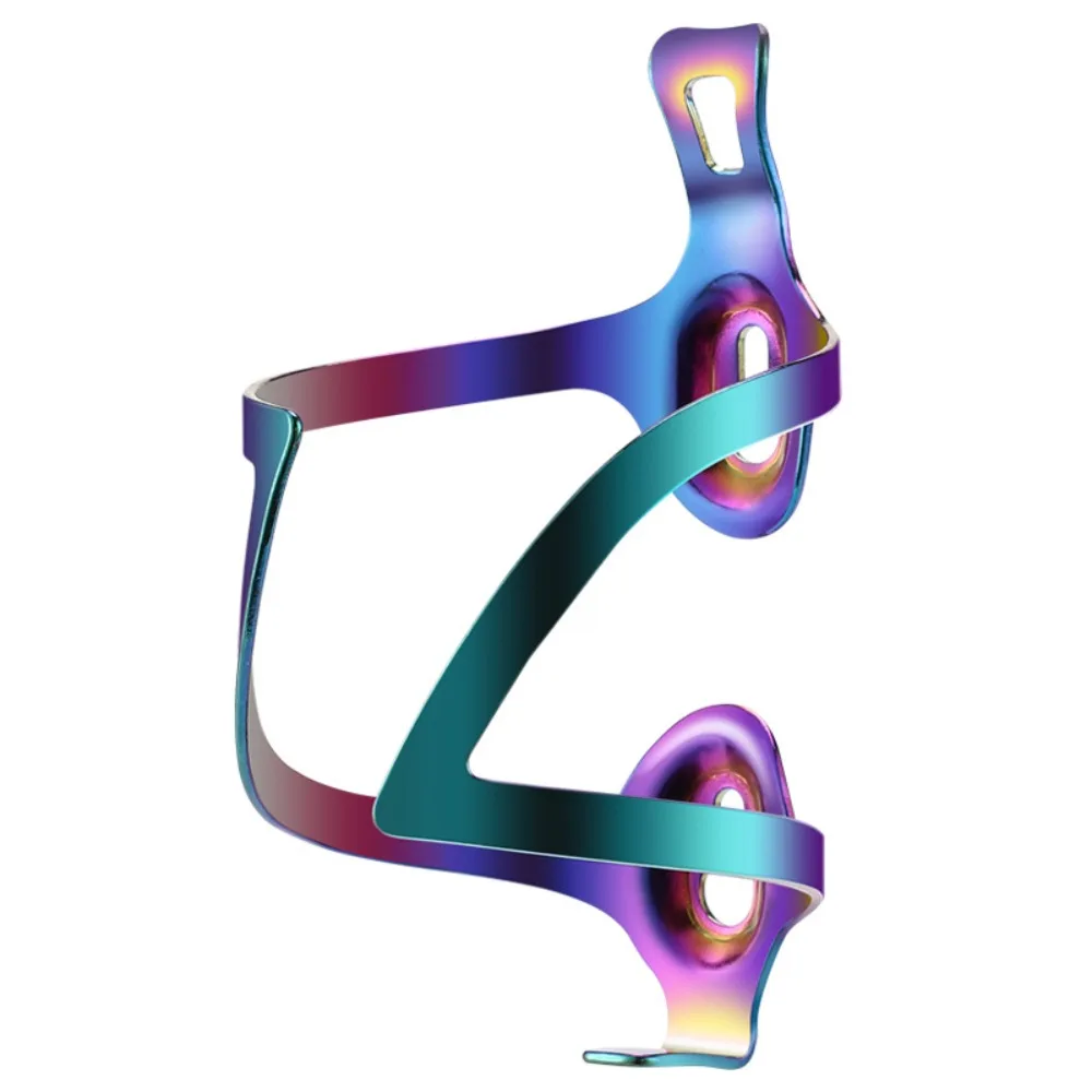 Aluminum alloy colorful kettle holder, bicycle bilateral water cup holder, mountain bicycle aluminum alloy kettle holder