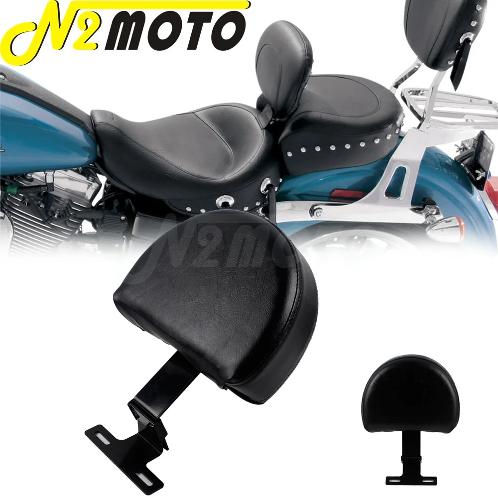 Adjustable Driver Rider Backrest For Harley Softail Heritage Classic Fatboy EFI FLSTF FLSTC Slim FLS FXS w/ Stock Seat 1993-2006