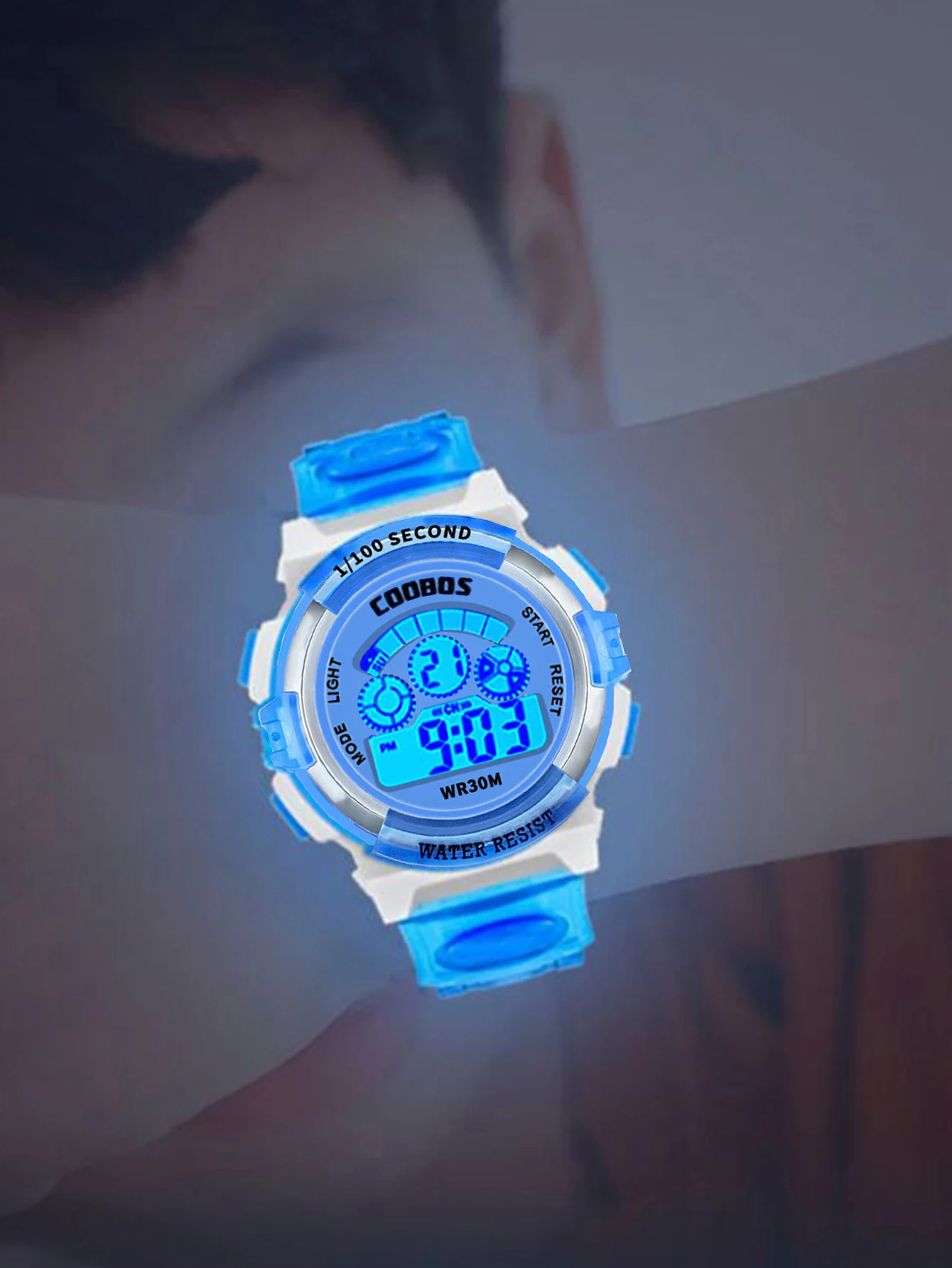 Fashion Simple Silicone Electronic Watch