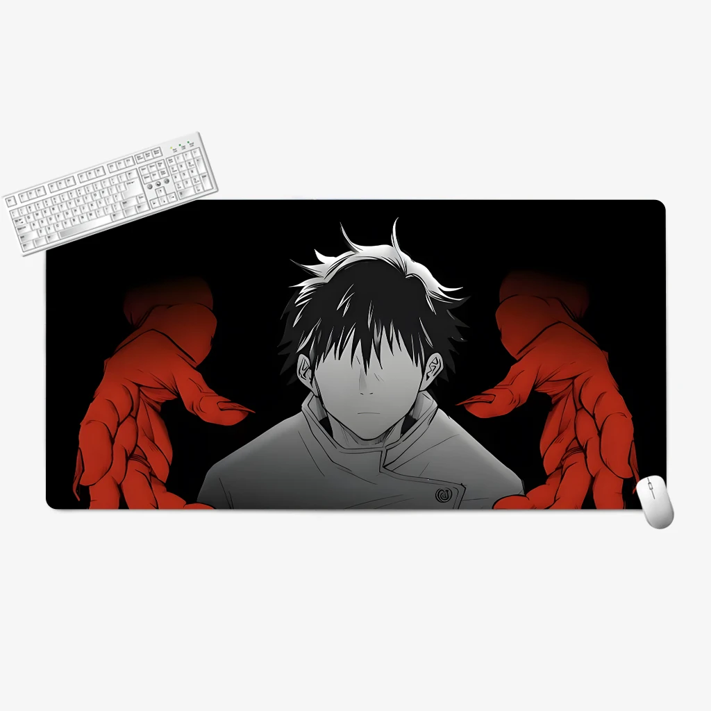 Black background animation mouse pad High-end gaming pads laptop rubber non-slip protective mat extended and thickened mats XXL