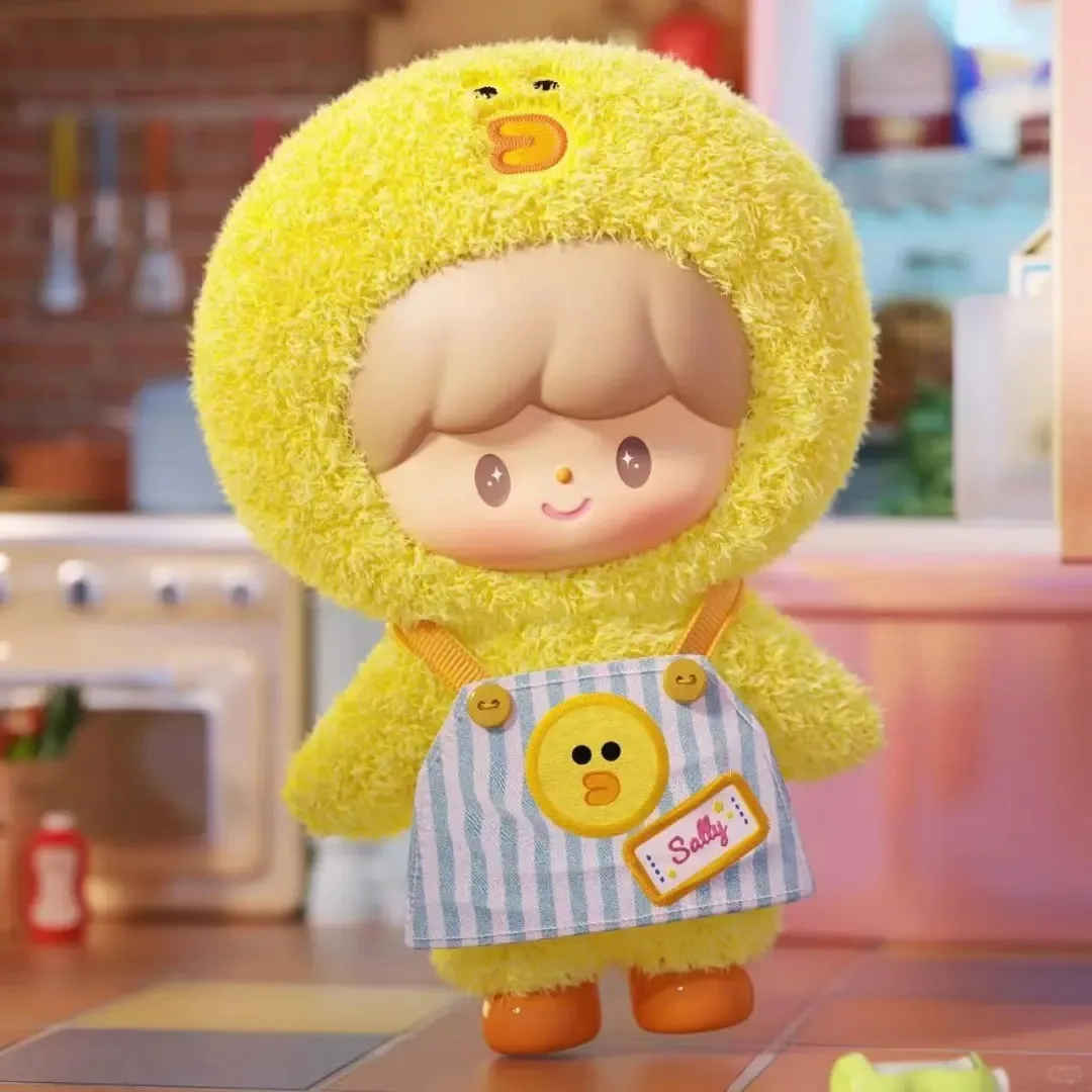 本物のMINISO卓大王ブラインドボックス「マイ・グッド・フレンド」ミステリーボックス、顔が変わるビニール製ぬいぐるみ、キュートな女の子の誕生日サプライズギフト