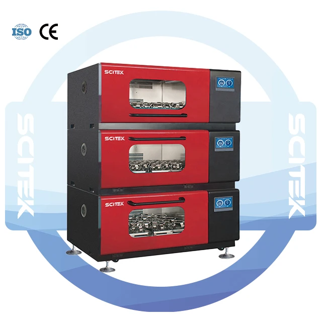 Incubadora de laboratório SCITEK 70L com controlador PID de bancada com temperatura constante e display LCD para laboratórios