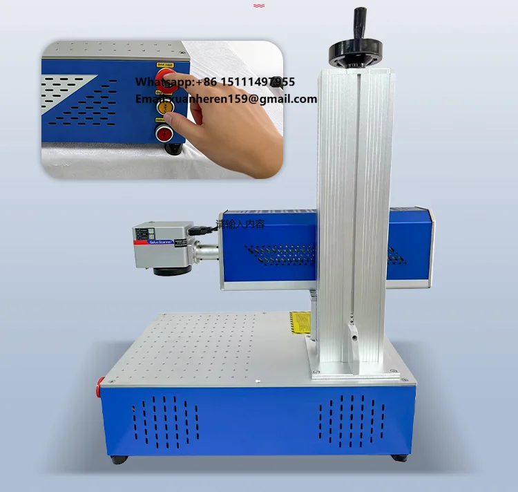 

New Compact Desktop 30W CO2 Laser Marking Machine Autofocus Air Cooling Eco-Friendly Supporting AI/DWG/PLT Formats CNC 110V/220V