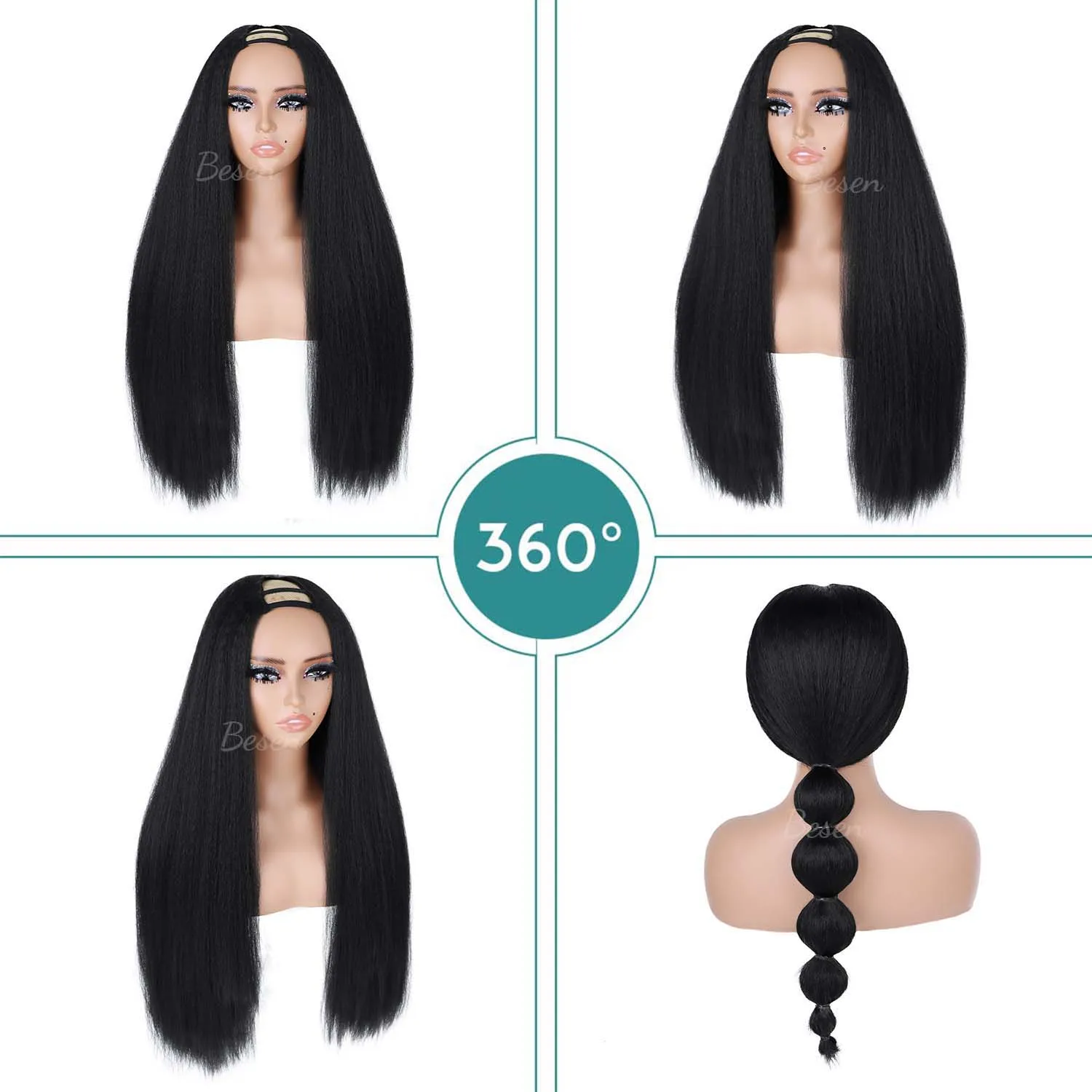 Thumbnail 2 - #4 Cheapest Clip-In U-Part Wigs Deals You Can Get