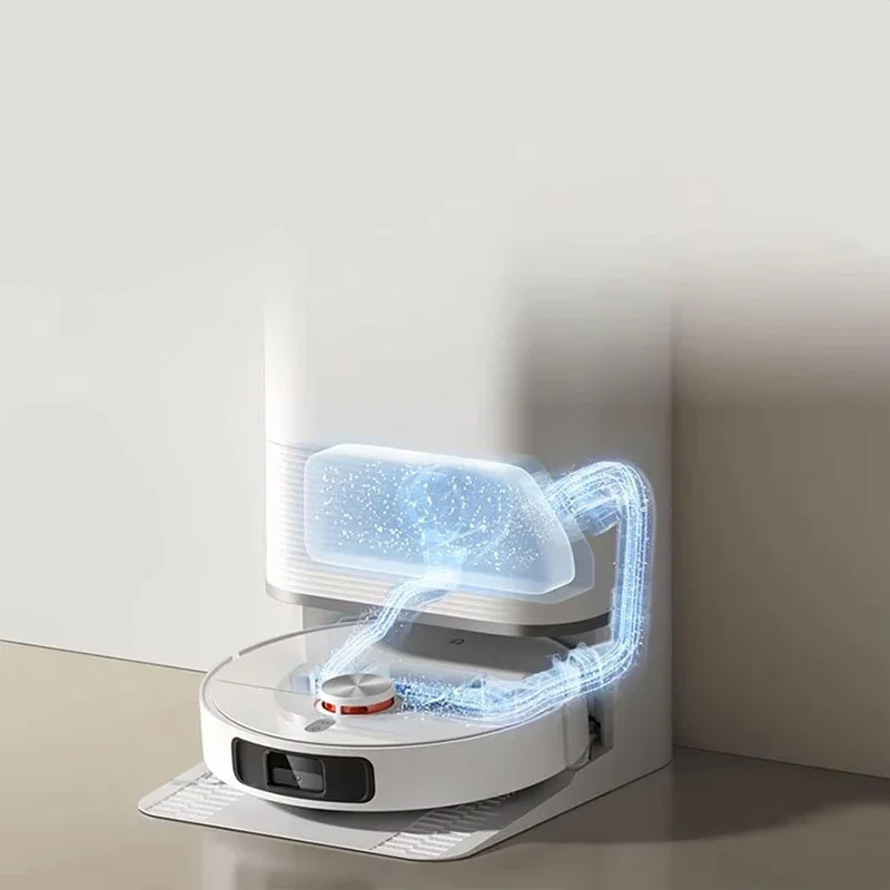 XIAOMI MIJIA OMNI Robot Mop Vacuum Cleaner M30S: A Home Dust Disposal Machine That Collects Garbage Continuously for 75 Days