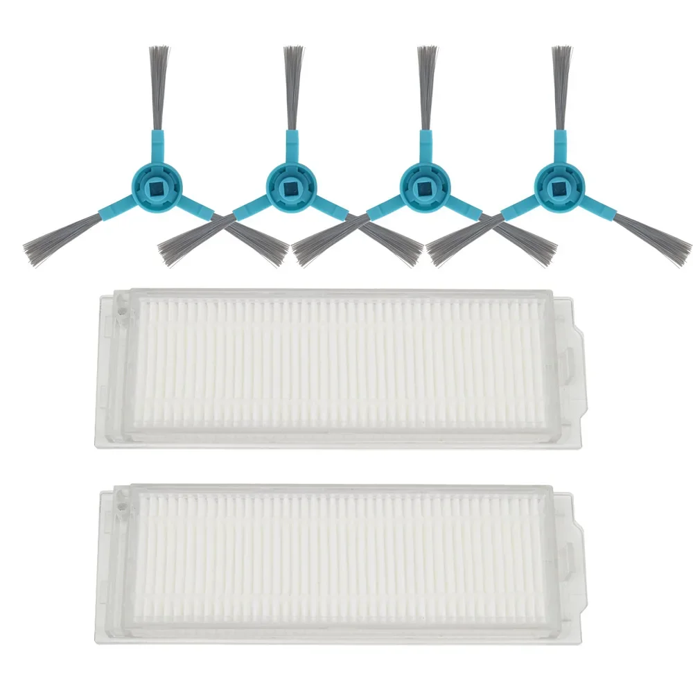 ل Cecotec Conga 3290 3490 3690 Proscenic M7 HEPA تصفية الجانب فرشاة ممسحة منصات القماش مكنسة كهربائية قطع غيار فرشاة جانبية