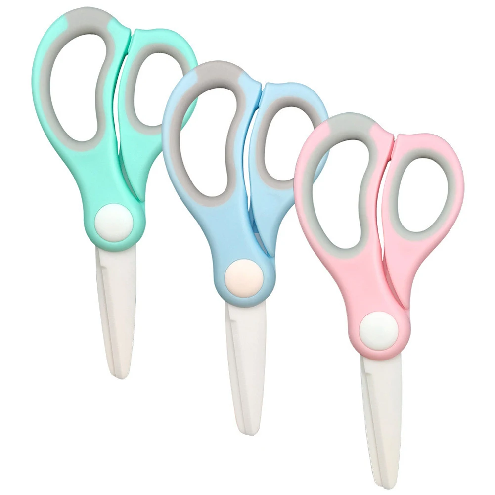 Ceramic Scissors For Baby Food Mills Infant Feeding Aid Scissors With Cutting Box Kitchen Food Shear For Health Baby Tableware