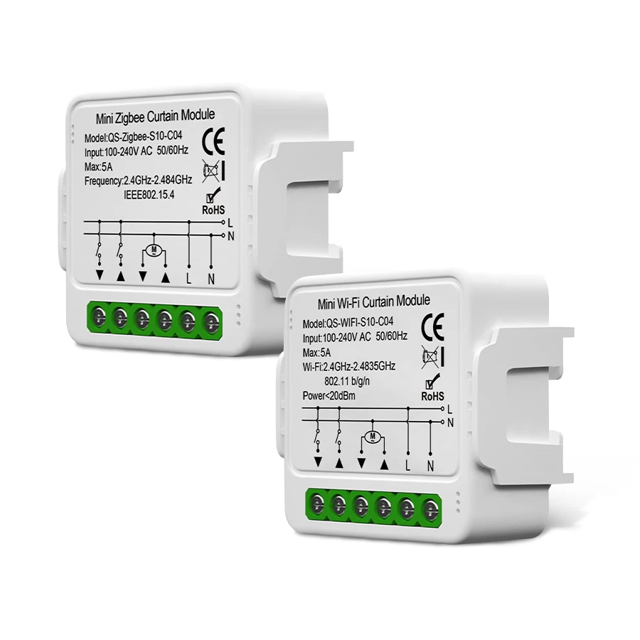 Tuya الذكية واي فاي زيجبي الستار وحدة الستائر الأسطوانة مصراع المحرك الكهربائي الذكية الستار التبديل يعمل مع أليكسا جوجل المنزل