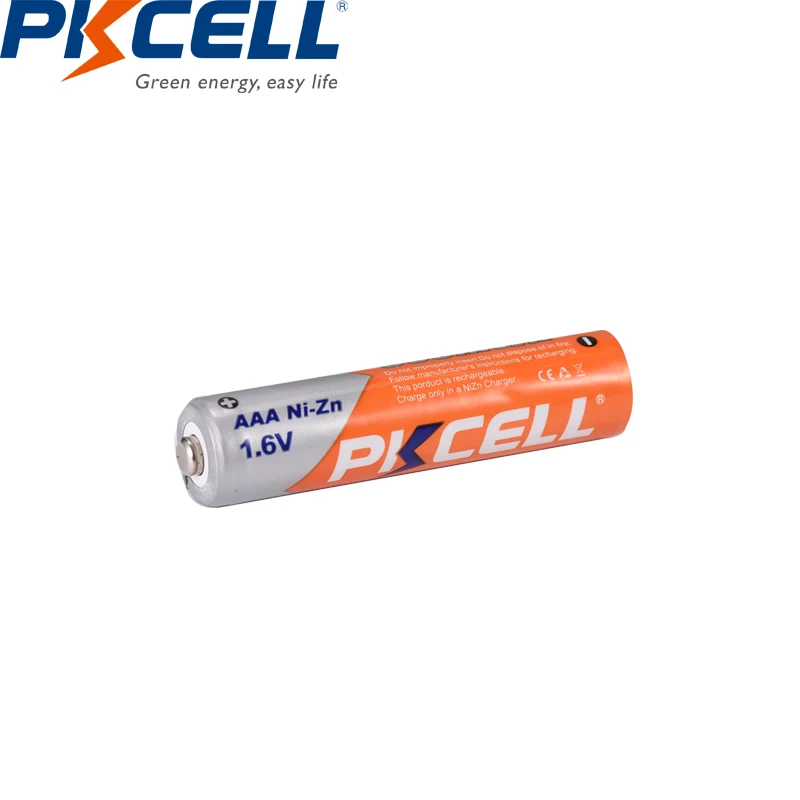 8PC PKCELL AAA bateria 900mWh 1.6V ni-zn akumulatory AAA do latarki zabawki z 2 sztuk opakowanie na baterie do baterii AA AAA