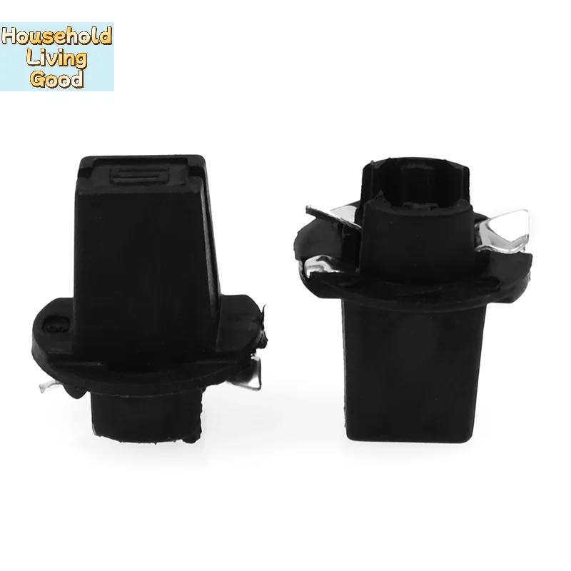 【10PCS T5 B8.5D Twist Lock Plug And Play Bulb Holder Sockets For Speedometer Instrument Gauge Cluster Dash】