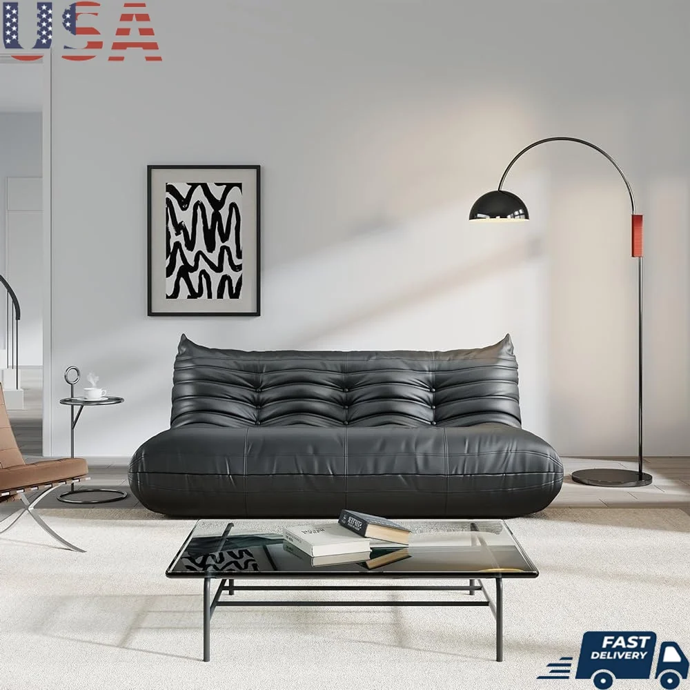 

Armless Floor Sofa Couch Dual Use Lounge Chair Lightweight Relaxation Bean Bag Living Room