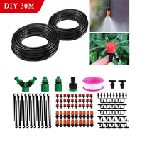 Automatic Watering Garden Hose 30M Micro Drip Watering Kits for plants Adjustable Drippers Misting Watering Kits